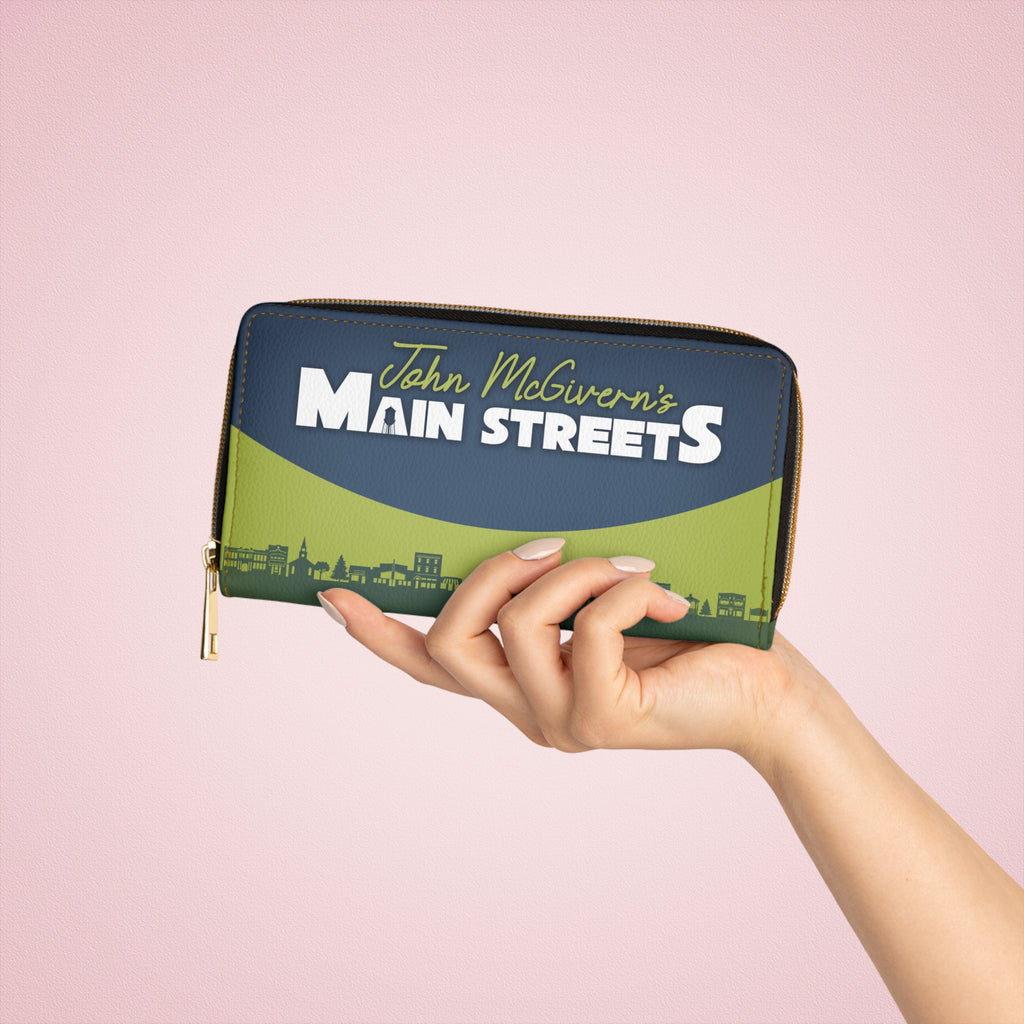 John McGovern's Main Streets Skyline Zip-Around Wallet