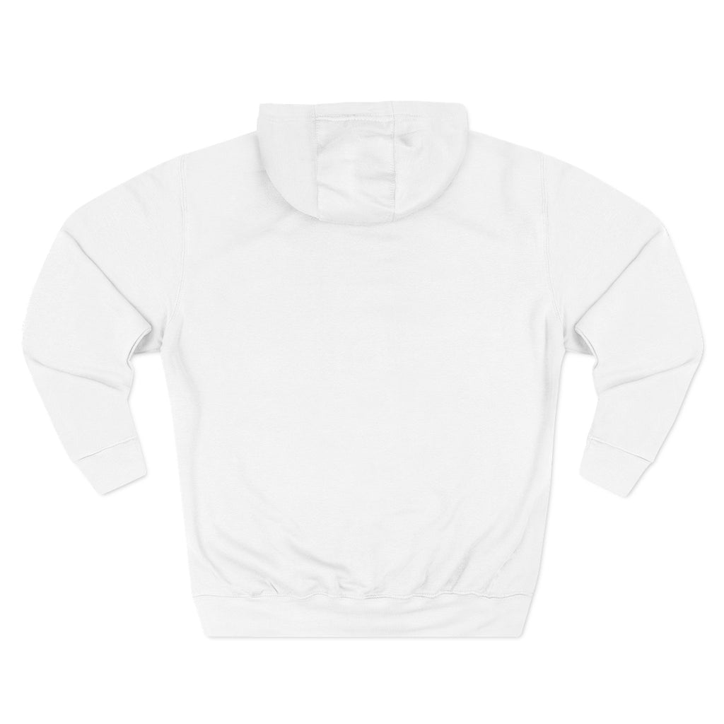 Logo & Fence Three-Panel Fleece Hoodie
