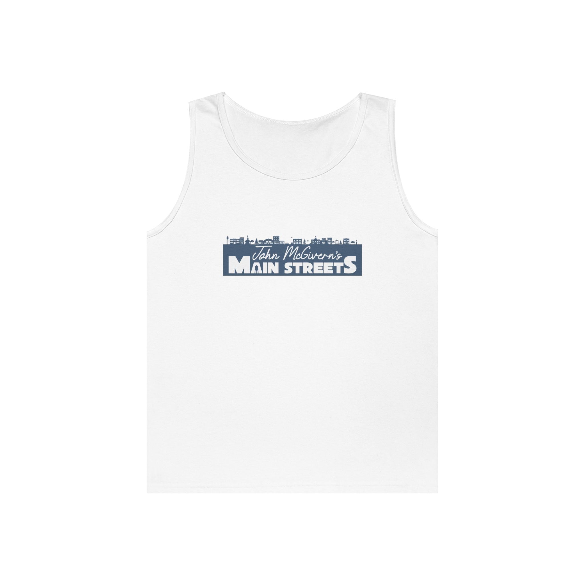 Main Streets Tank Top — City Skyline 'Take Me to Main Streets' Summer Tee