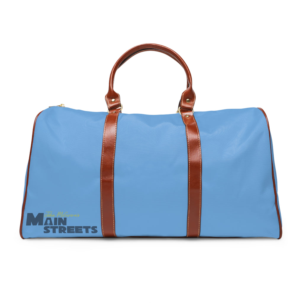 Waterproof Travel Bag — Midwest Main Streets Duffel (MN, WI, IA, MI, IL, IN)