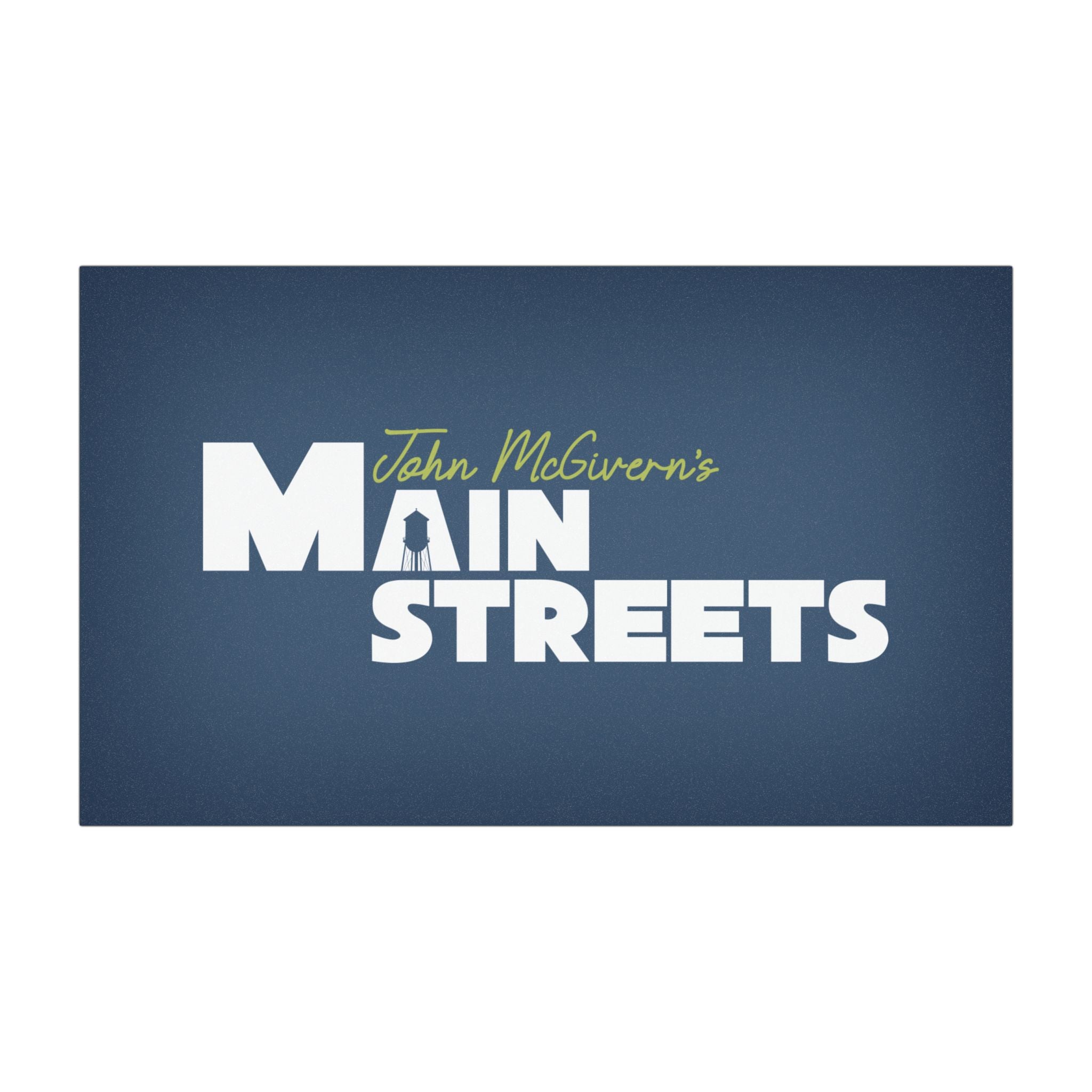 Car Magnet — "John McGivern's Main Streets" Logo Promotional Magnet