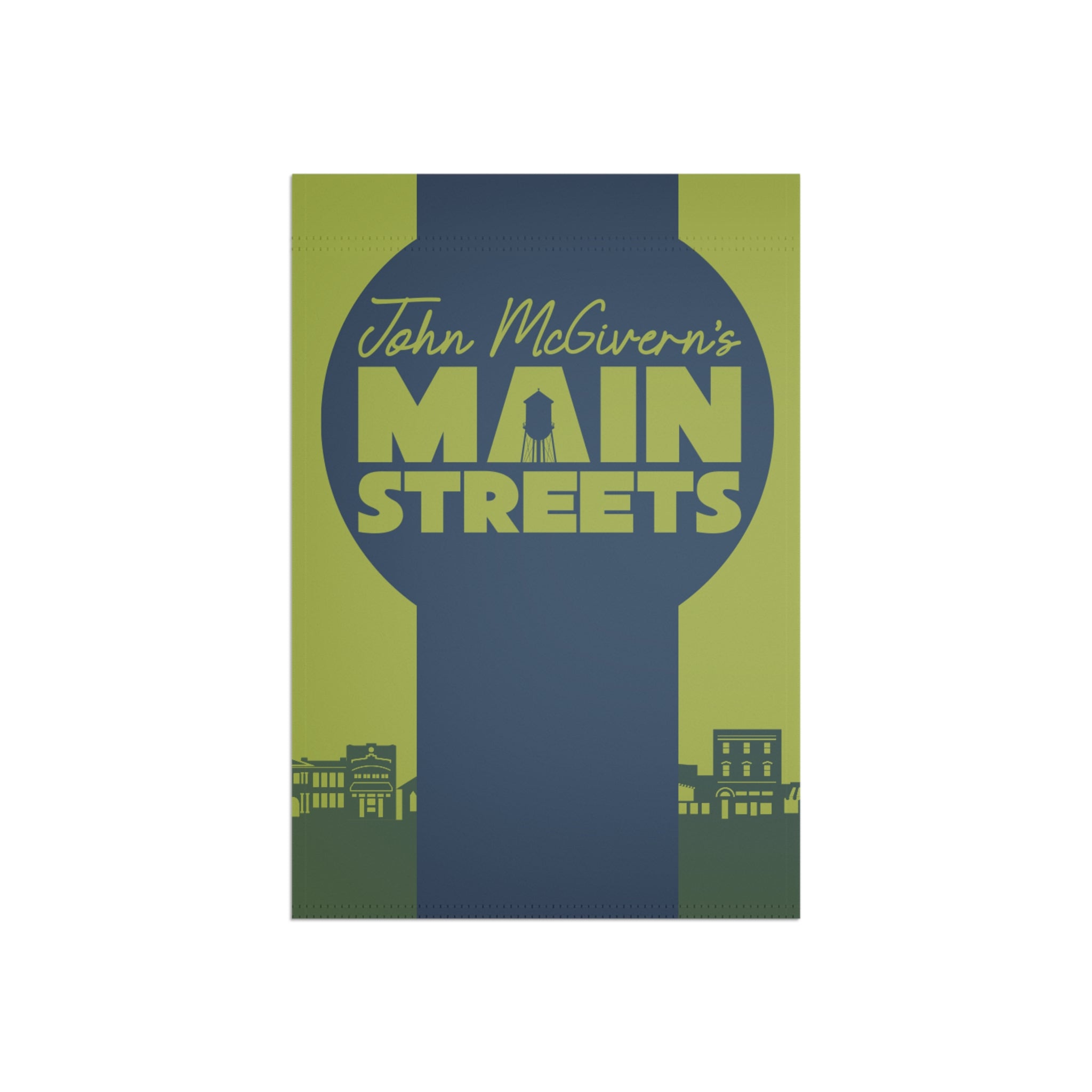 Main Streets Decorative Garden Flag House Banner