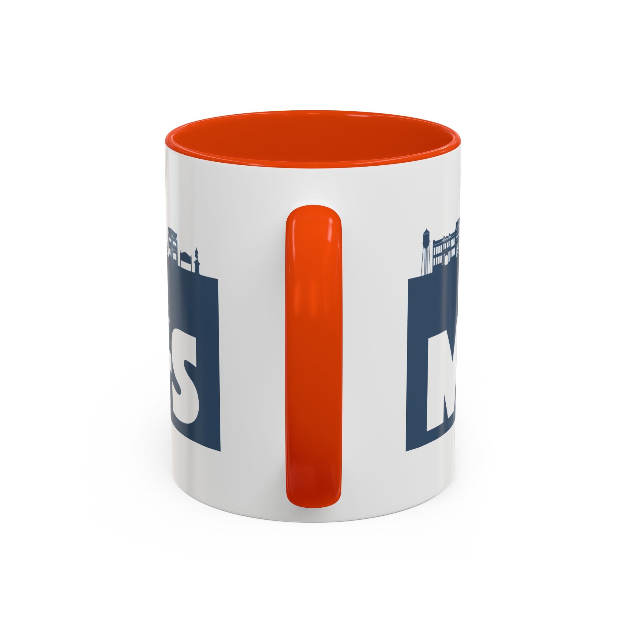 Personalized Main Street Coffee Mug — Custom Name Town Skyline 11/15oz