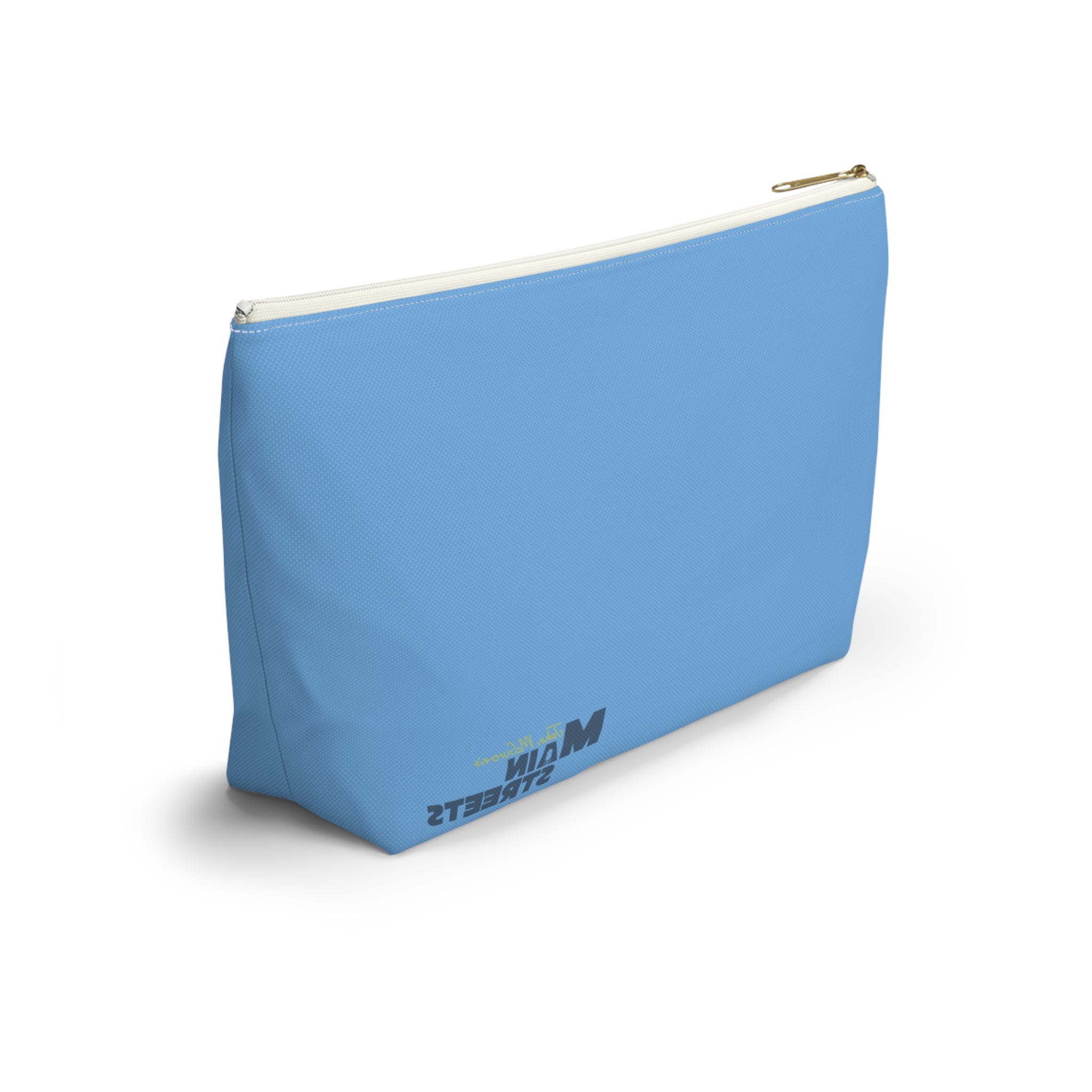 Main Streets Blue Accessory Pouch (T-Bottom Toiletry Bag)