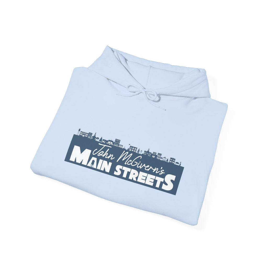 Main Streets Hoodie — Skyline Logo Hooded Sweatshirt