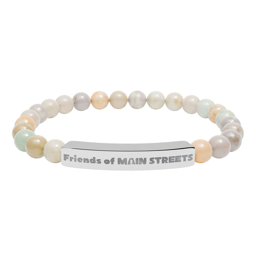 Friends Of Main Street Natural Stone Friendship Bracelet