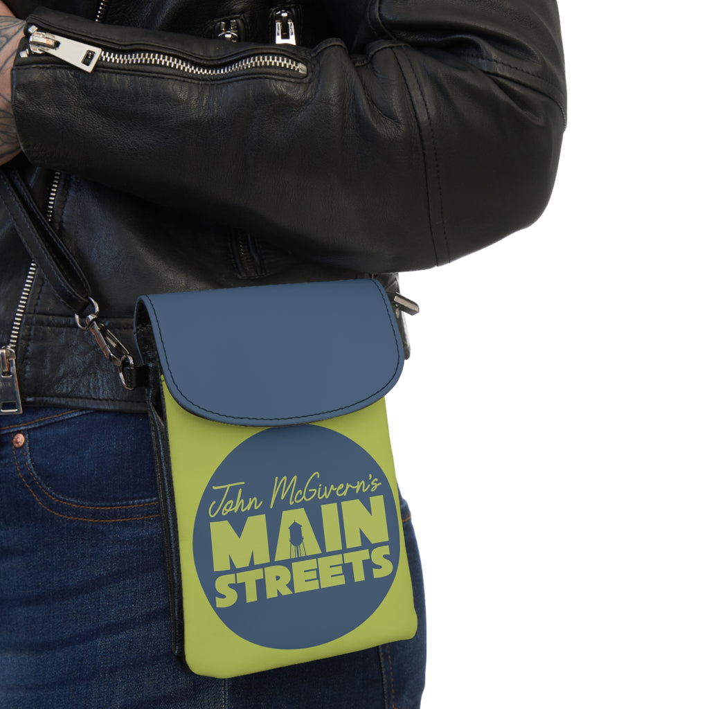 John McGivern’s Main Streets Small Crossbody Phone Wallet Card Holder