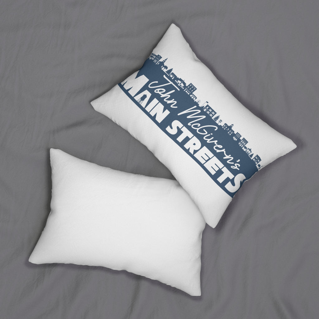 Spun Polyester Lumbar Pillow