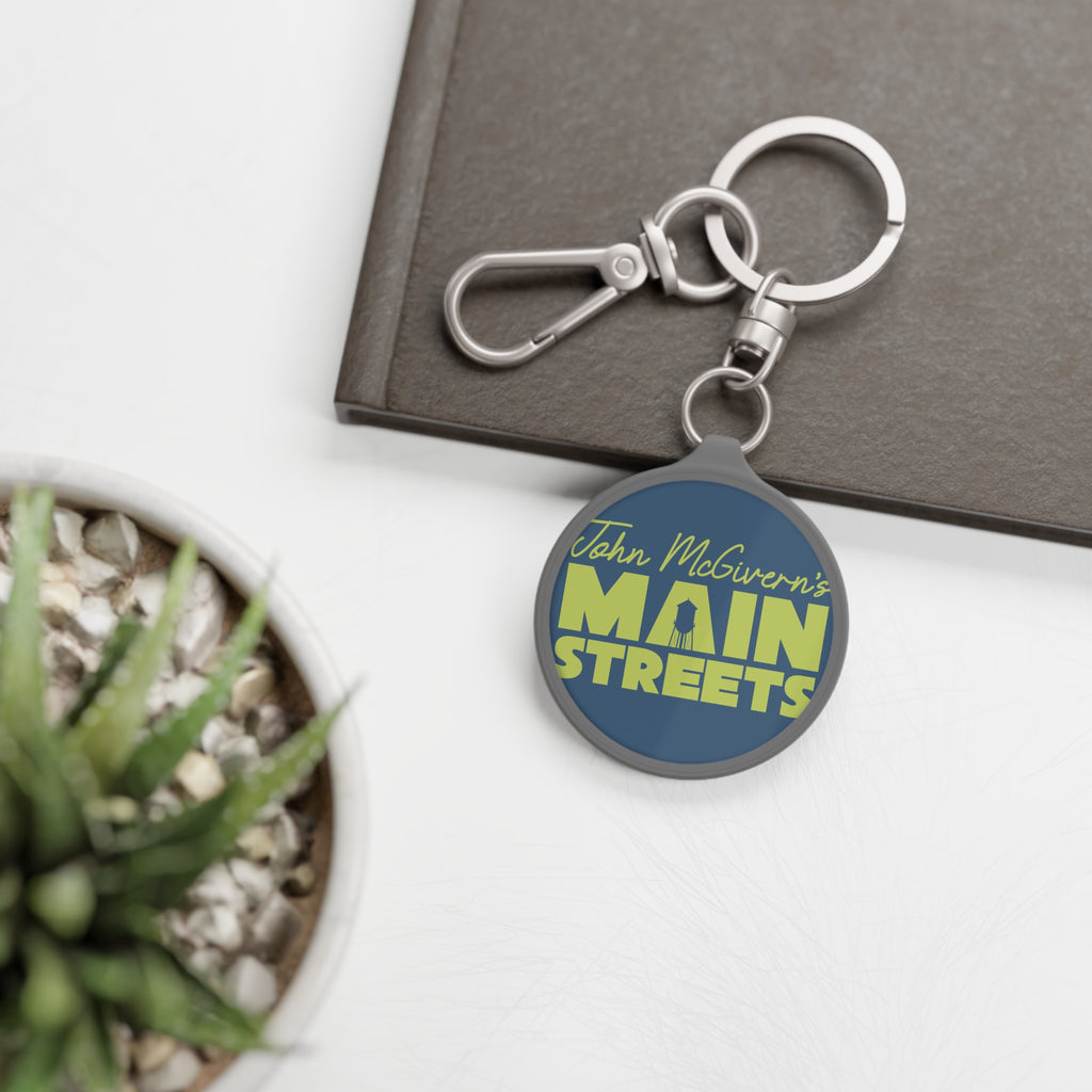 Main Streets Keyring Tag Keychain