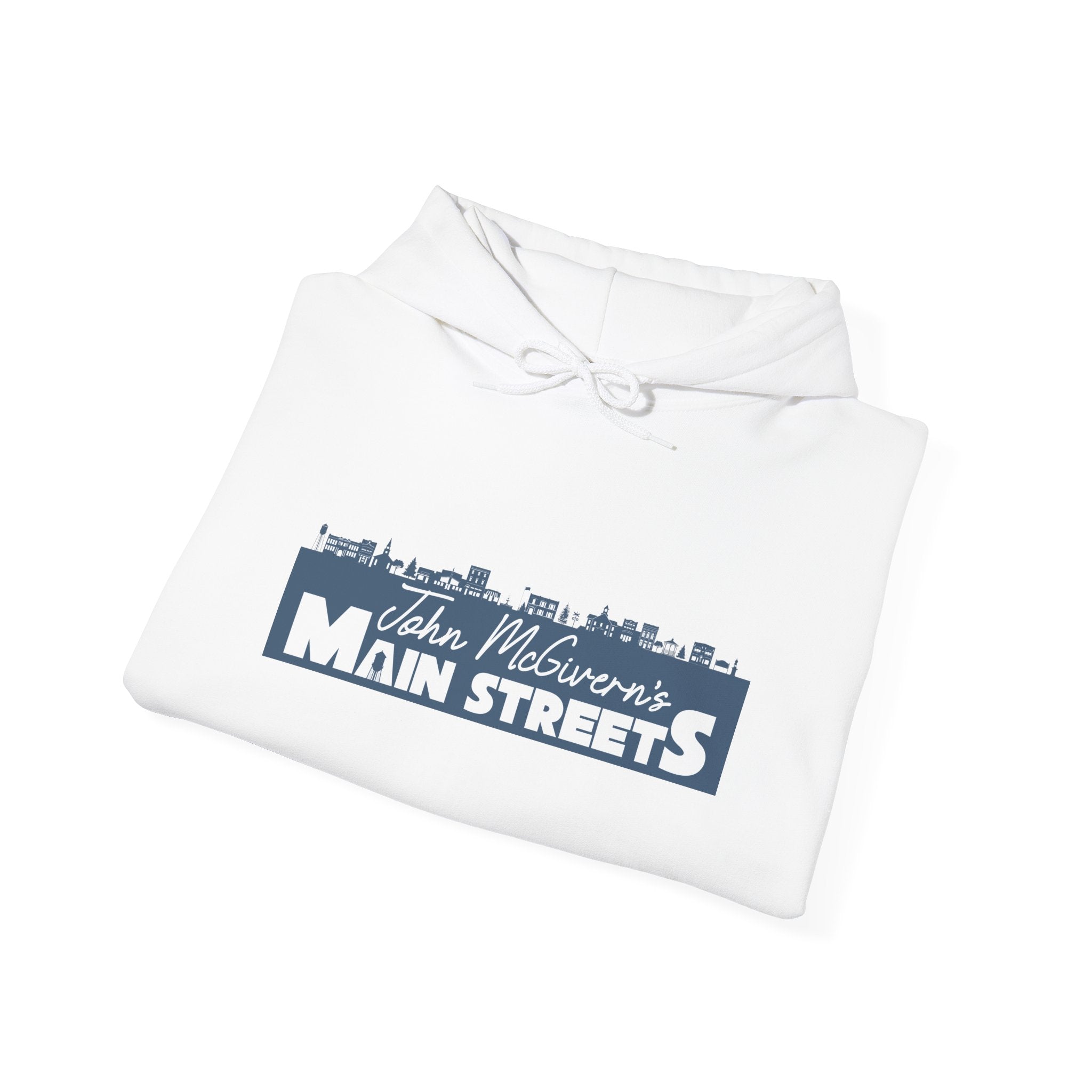 Main Streets Hoodie — Skyline Logo Hooded Sweatshirt