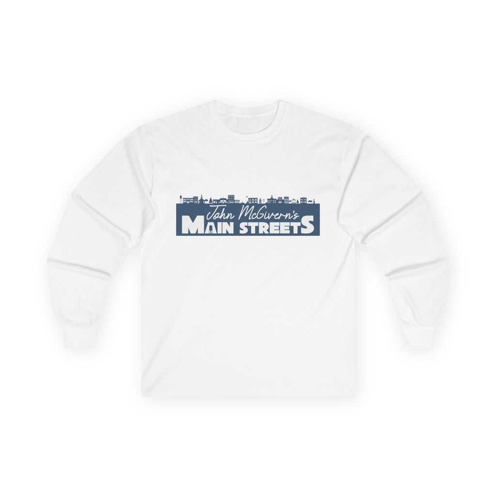 Friends of Main Streets Long Sleeve Tee — John McGovern Main Streets Community Shirt