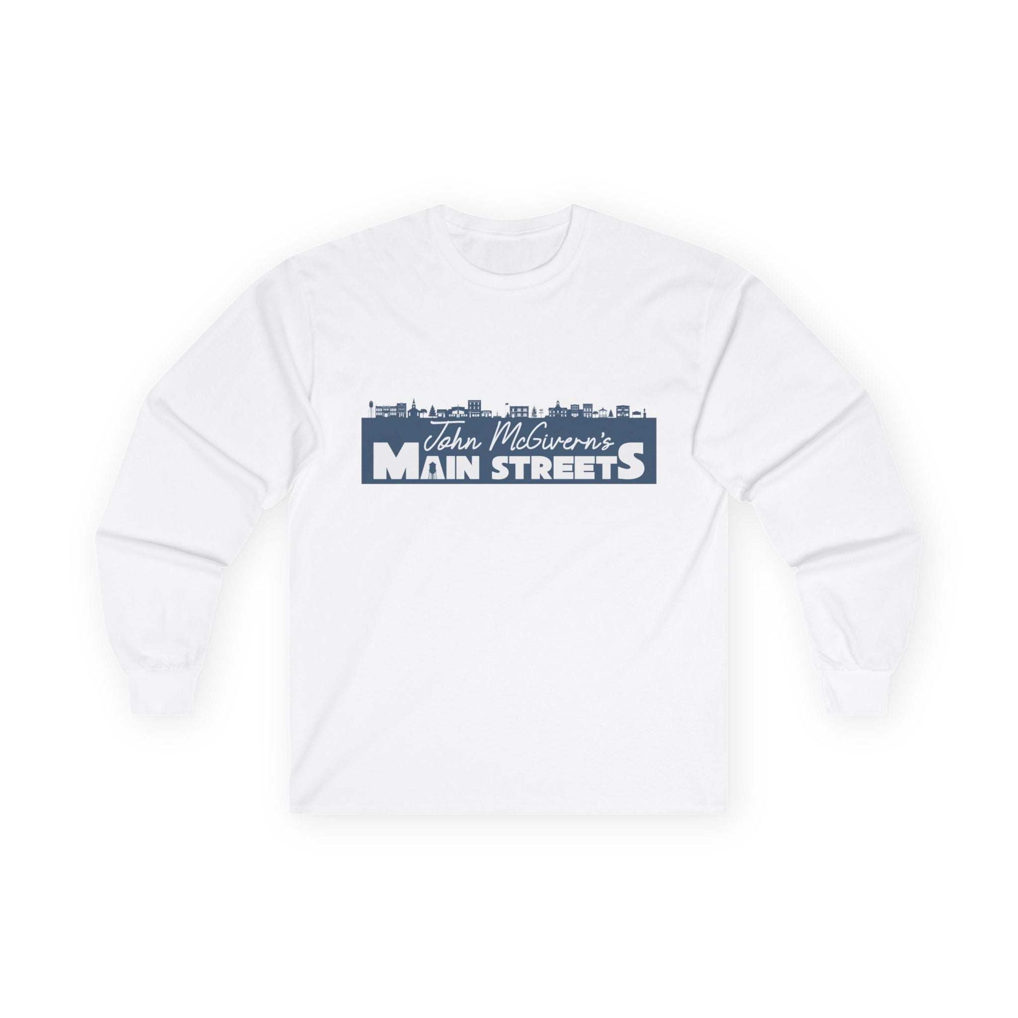 Friends of Main Streets Long Sleeve Tee — John McGovern Main Streets Community Shirt