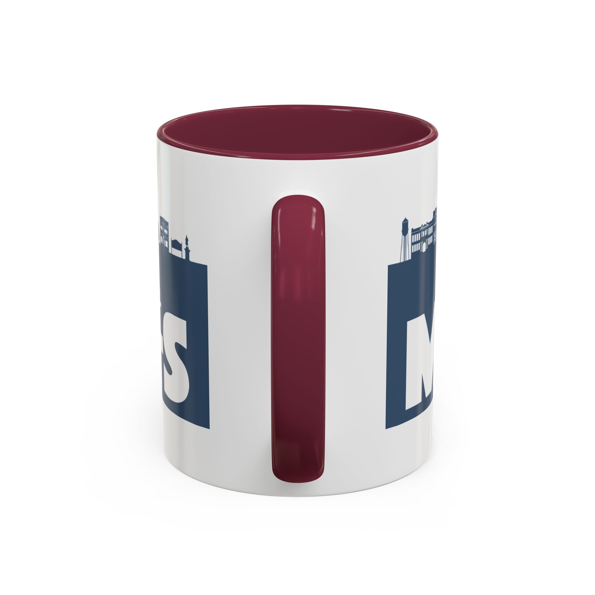 Personalized Main Street Coffee Mug — Custom Name Town Skyline 11/15oz