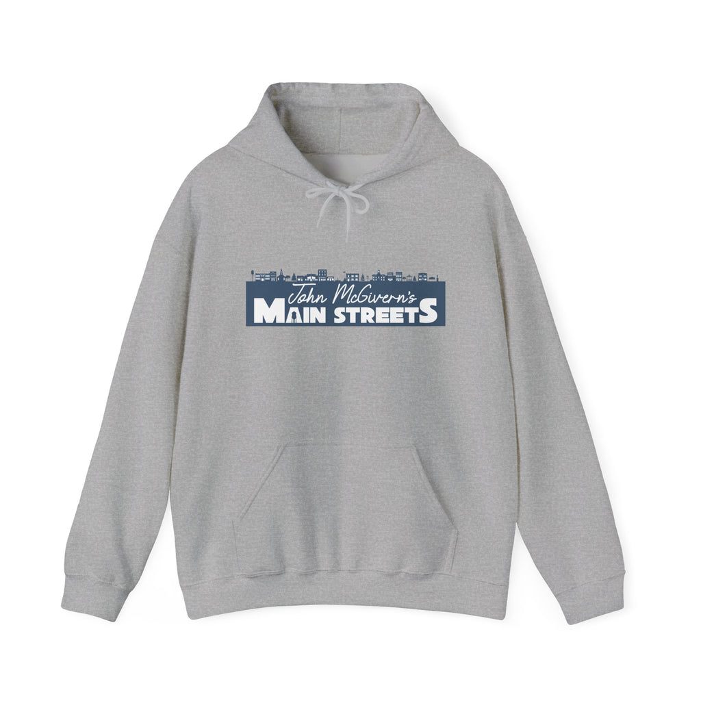 Main Streets Hoodie — Skyline Logo Hooded Sweatshirt