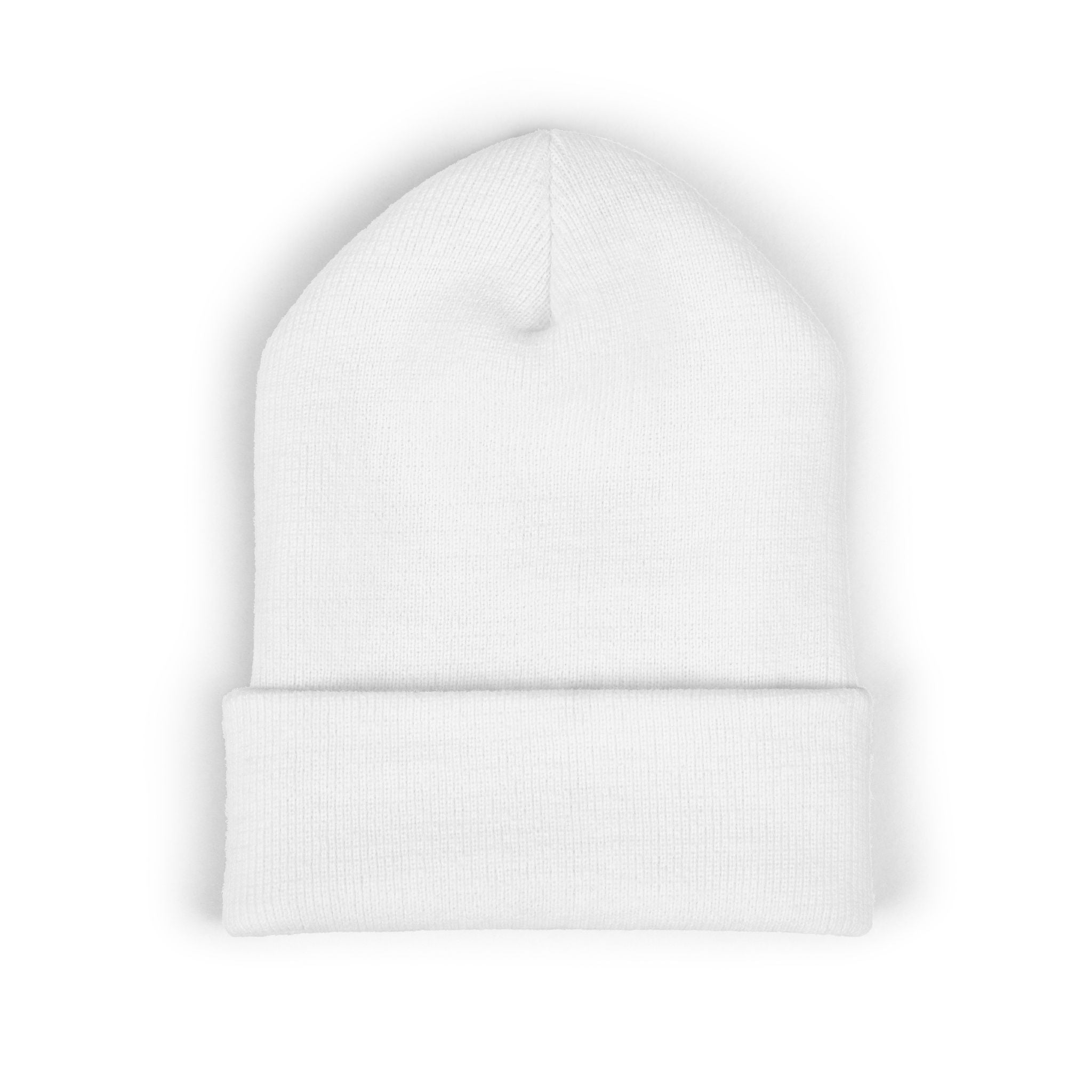 Embroidered 'Main Street' Cuffed Beanie — Classic Knit Hat