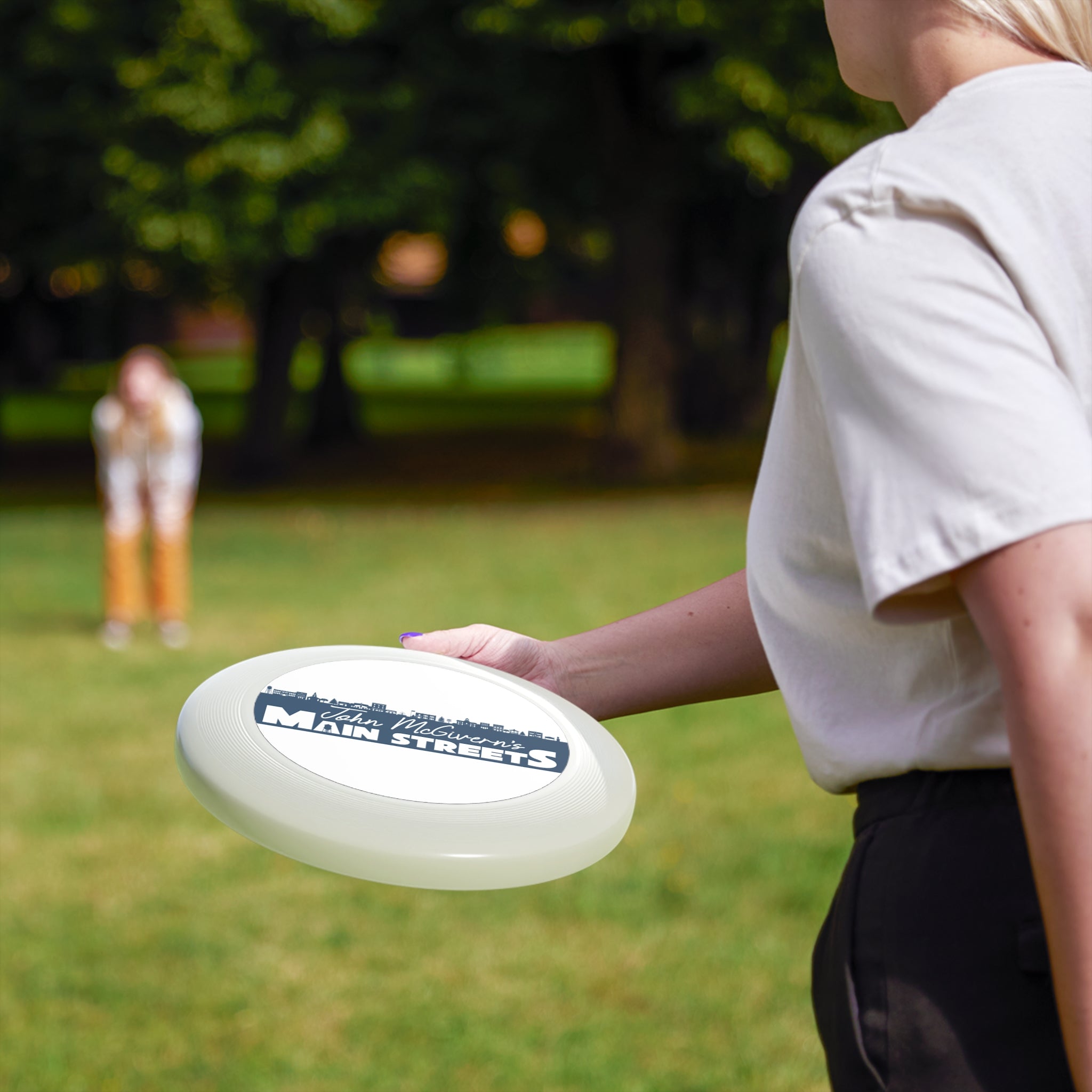 John McGivern's Main Streets Logo Disc Frisbee