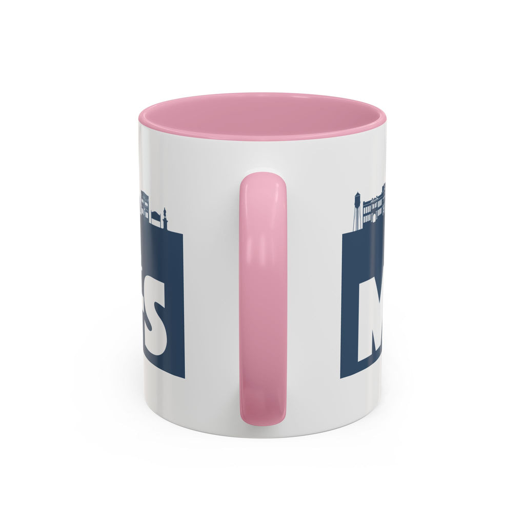 Personalized Main Street Coffee Mug — Custom Name Town Skyline 11/15oz