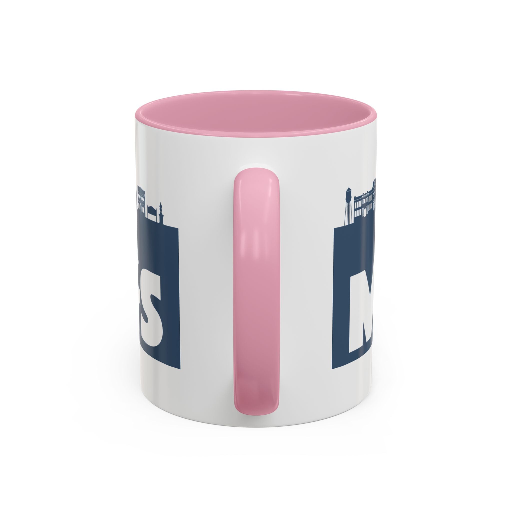 Personalized Main Street Coffee Mug — Custom Name Town Skyline 11/15oz