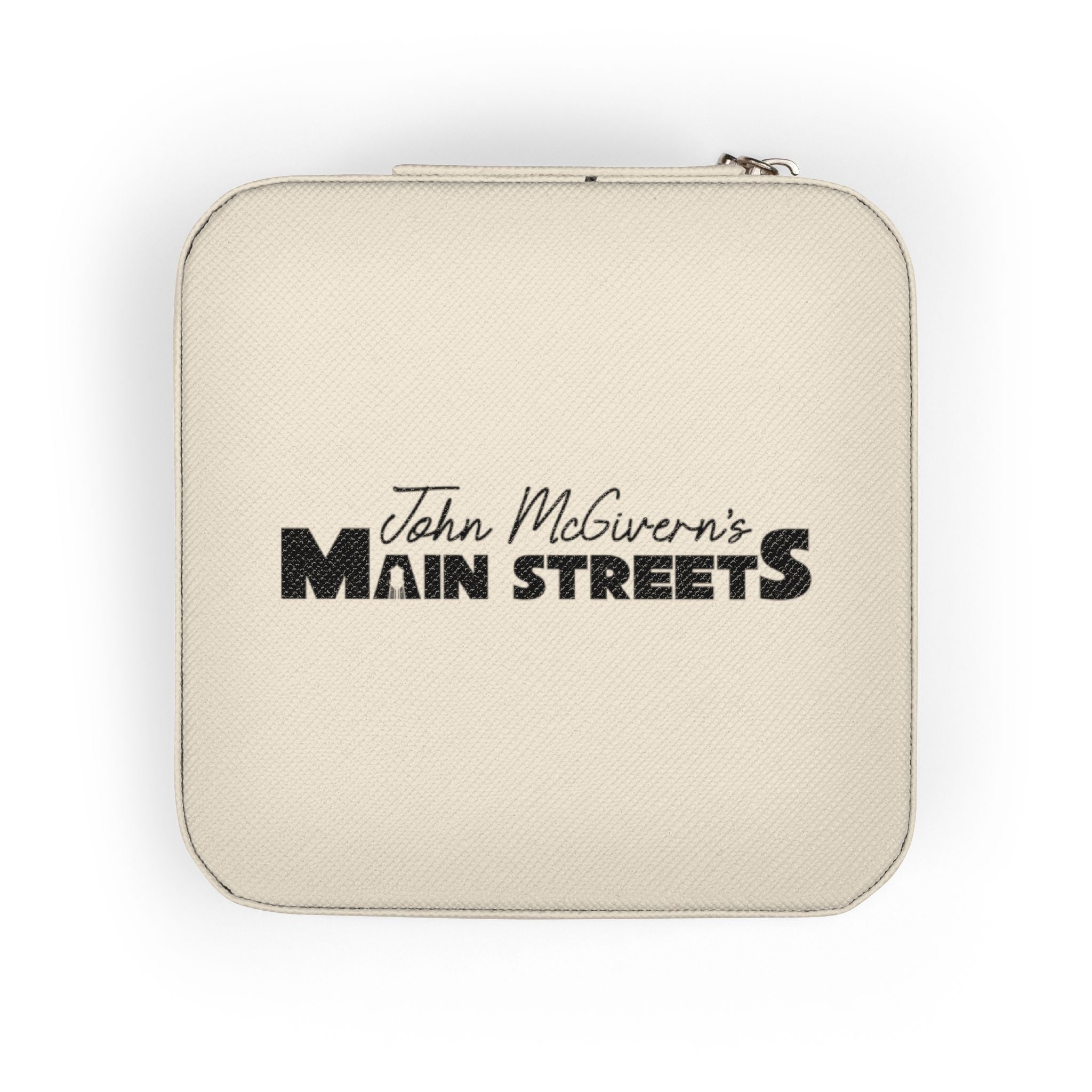 John McGivern’s Travel Jewelry Case Compact Organizer with Ring Roll & Compartments