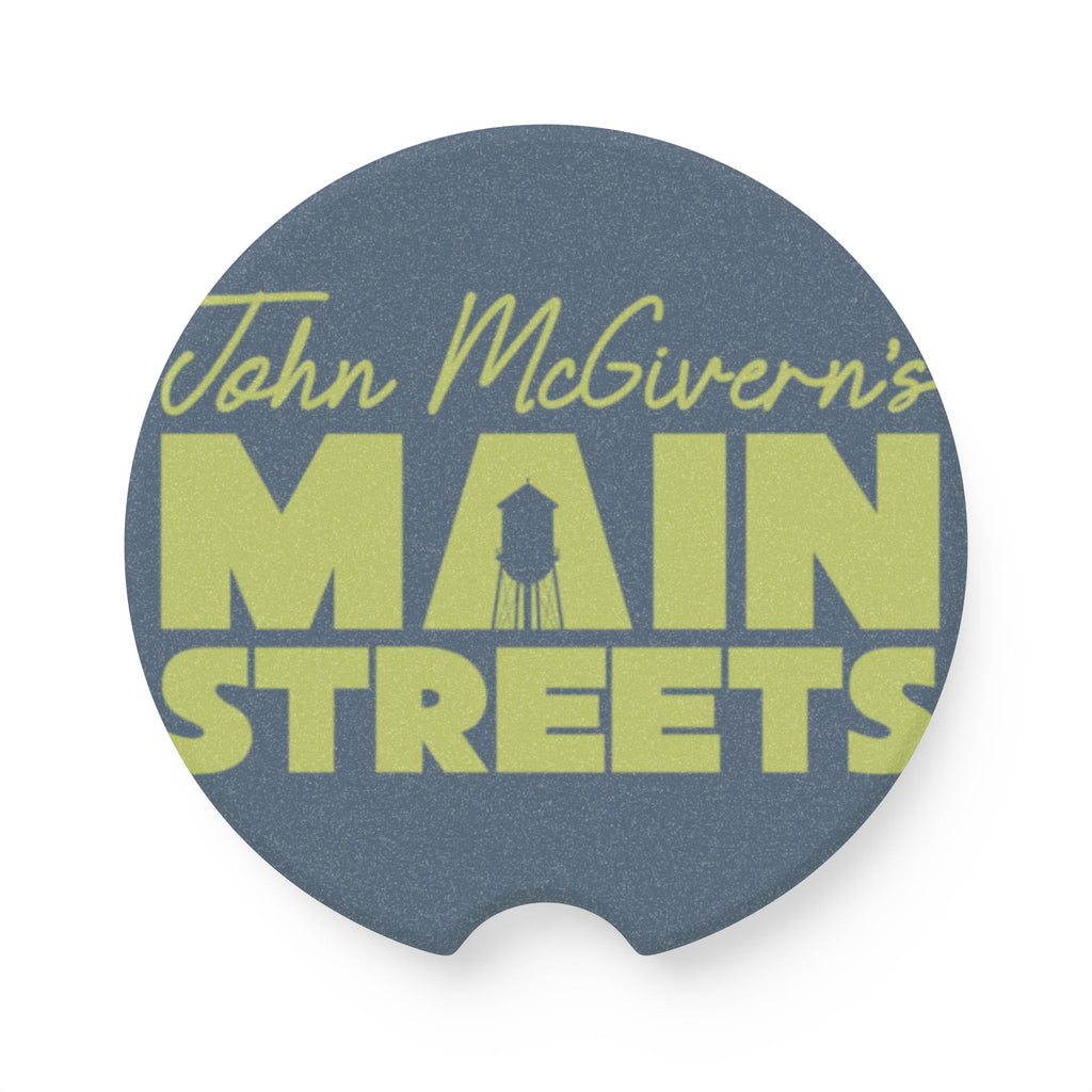 Car Coaster — "John McGivern's Main Streets" Soapstone Drink Holder