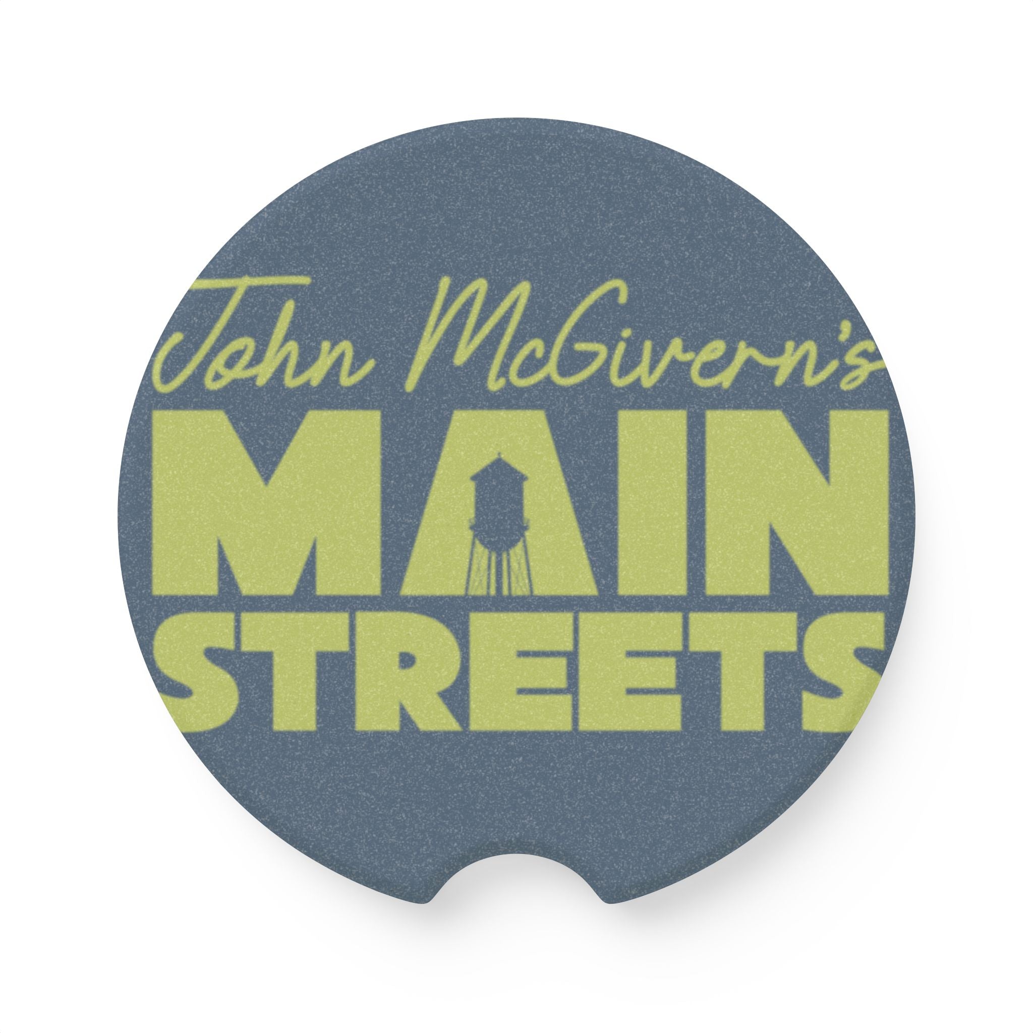 Car Coaster — "John McGivern's Main Streets" Soapstone Drink Holder
