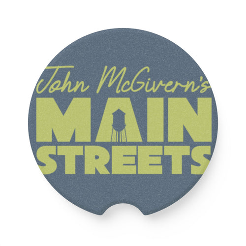 Car Coaster — "John McGivern's Main Streets" Soapstone Drink Holder