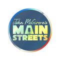 John McGivern's Main Streets Holographic Die-Cut Sticker