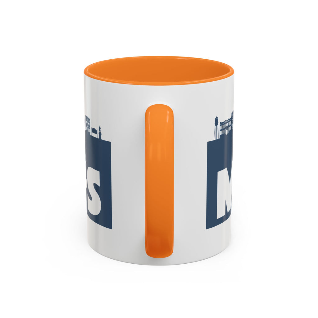 Personalized Main Street Coffee Mug — Custom Name Town Skyline 11/15oz