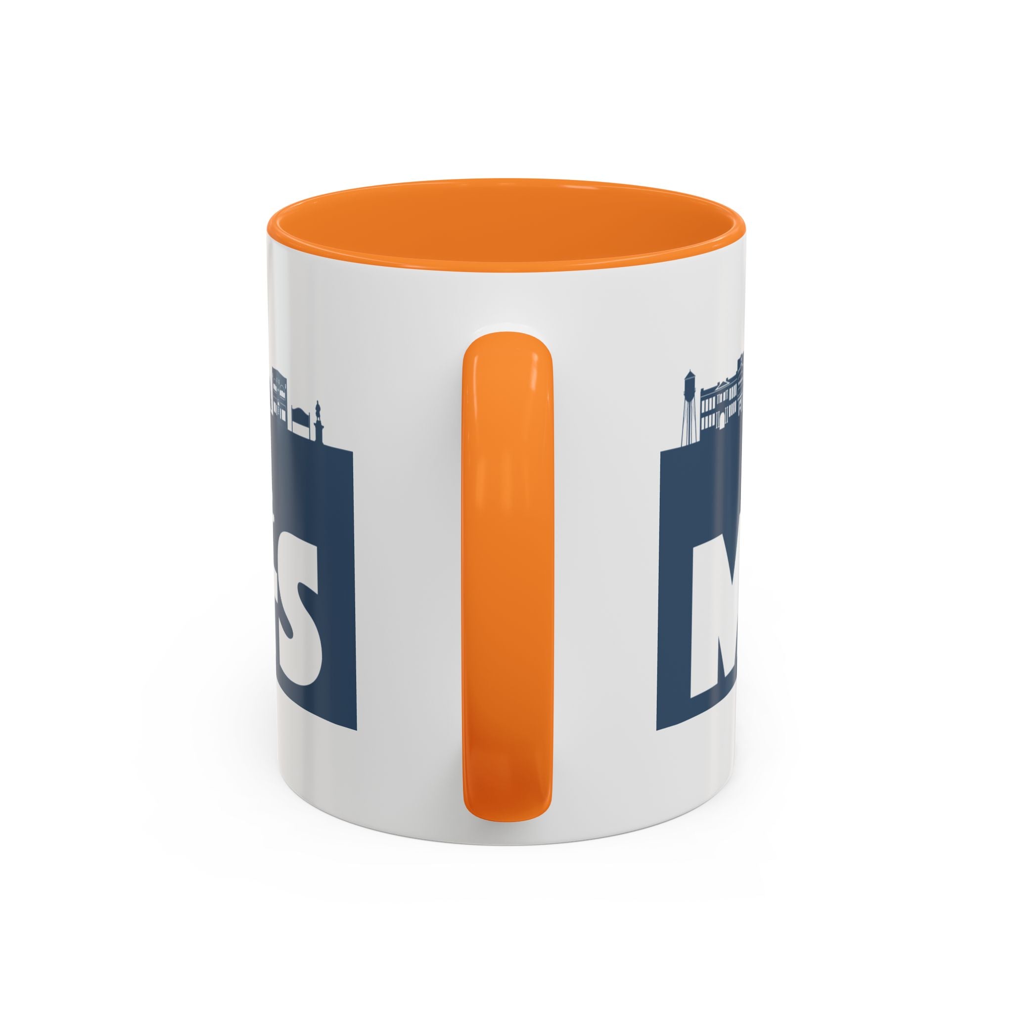 Personalized Main Street Coffee Mug — Custom Name Town Skyline 11/15oz