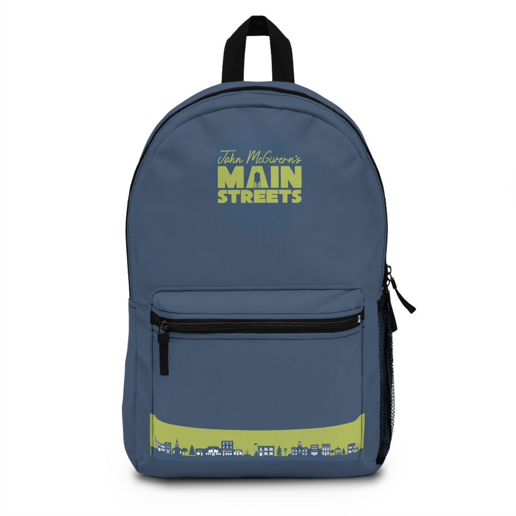 Main Streets Backpack  - City Skyline School Bag