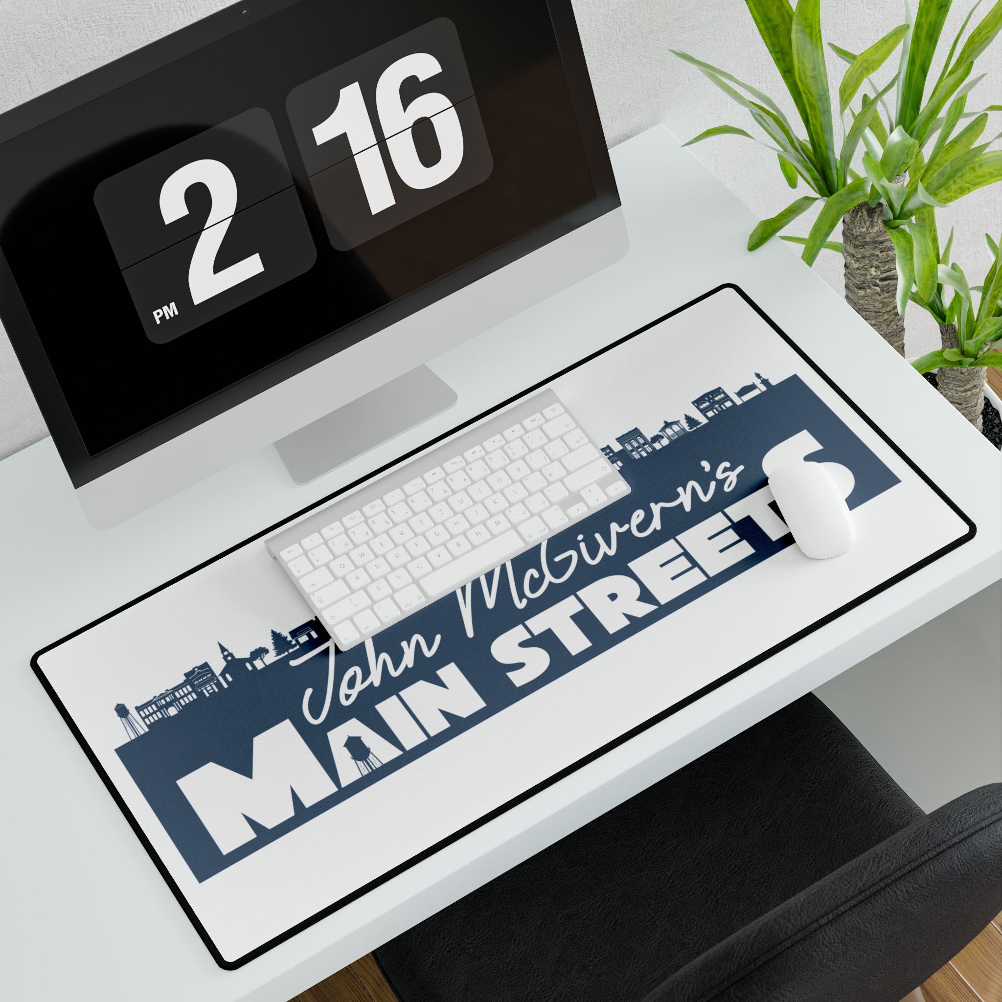 Main Streets Desk Mat Mouse Pad