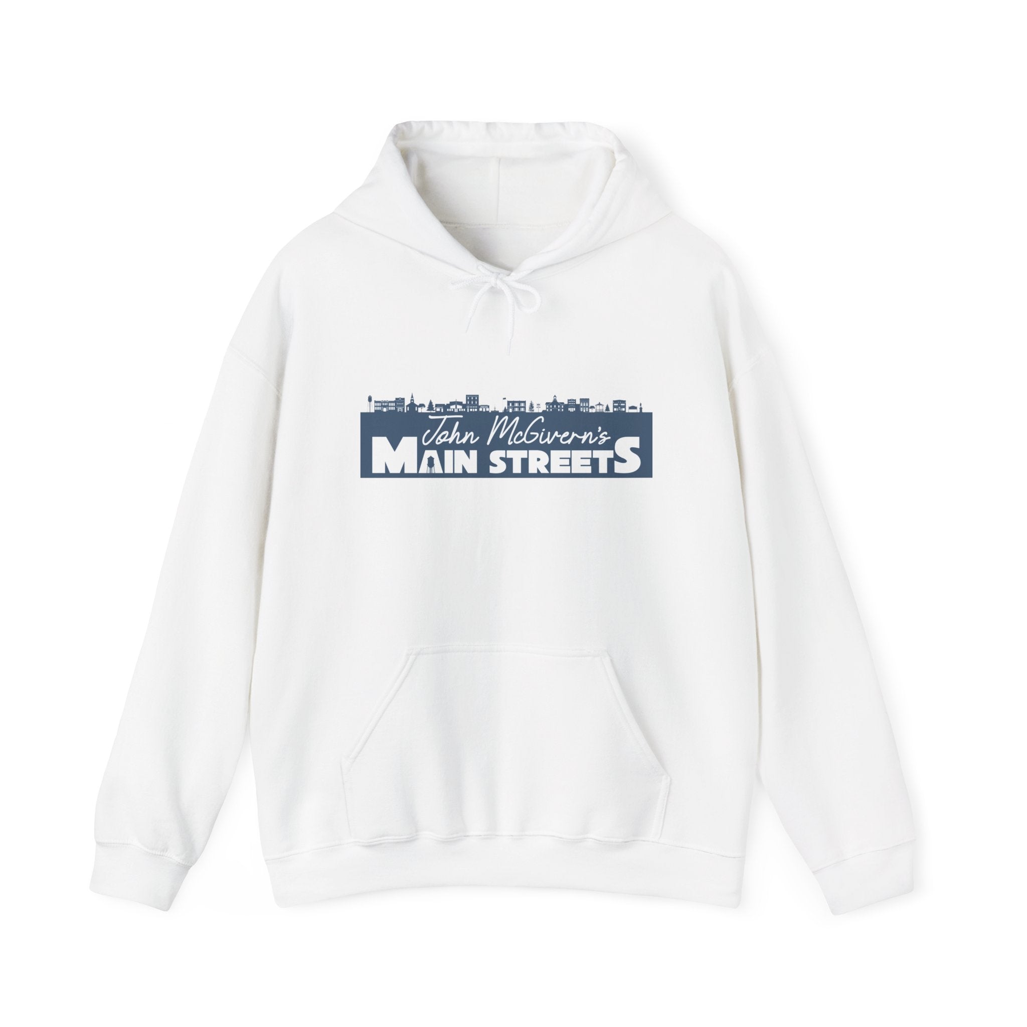 Main Streets Hoodie — Skyline Logo Hooded Sweatshirt
