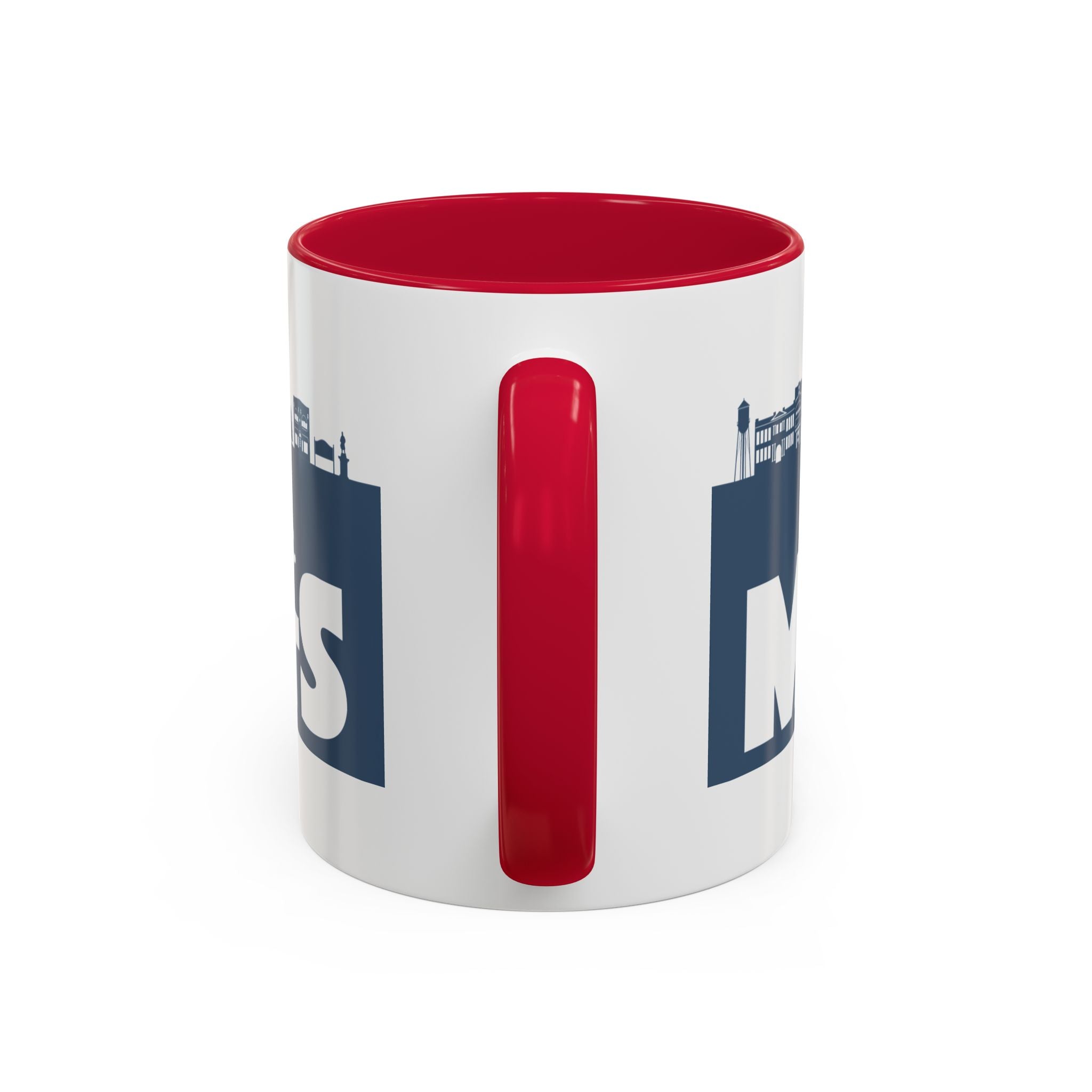 Personalized Main Street Coffee Mug — Custom Name Town Skyline 11/15oz