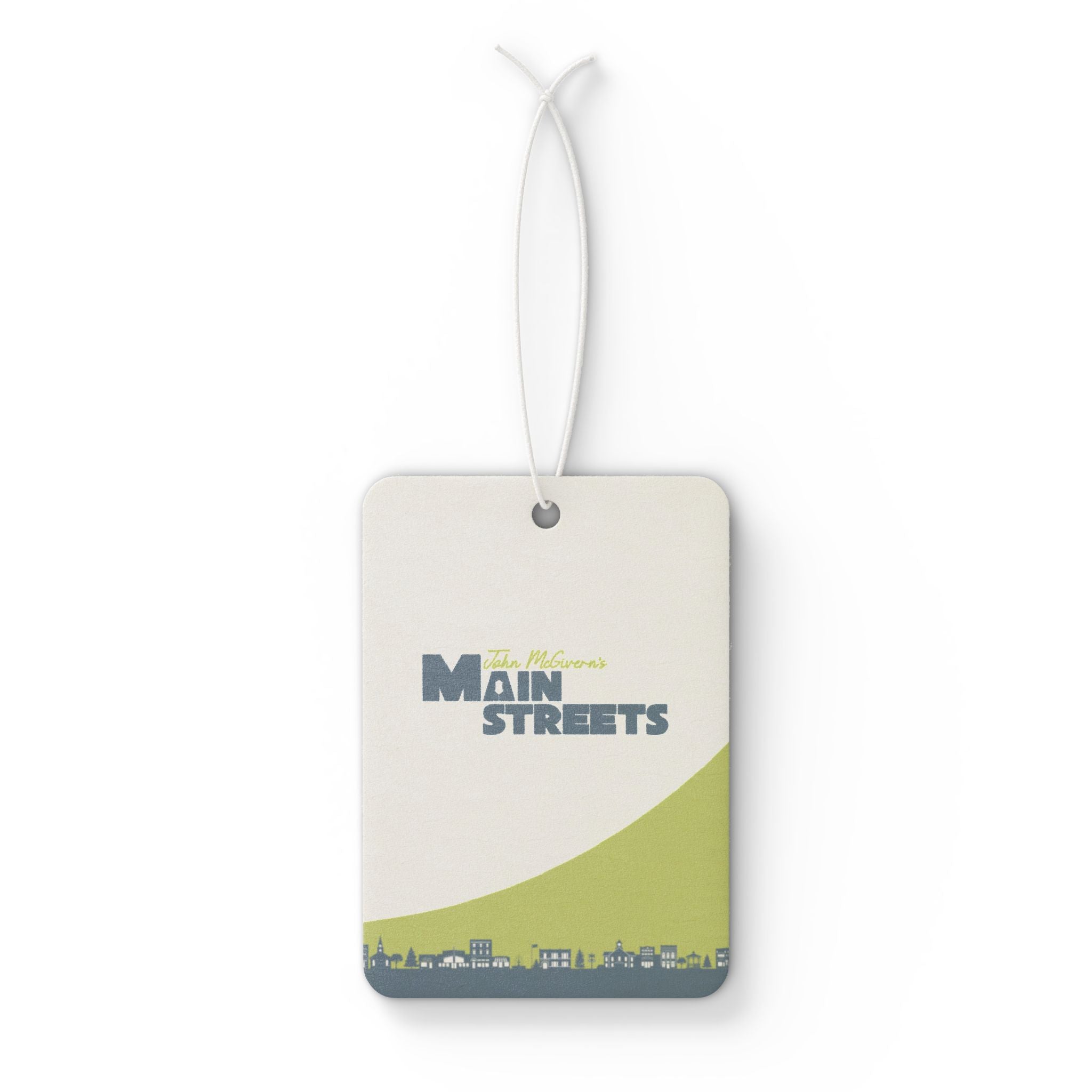 Main Streets Hanging Car Air Freshener