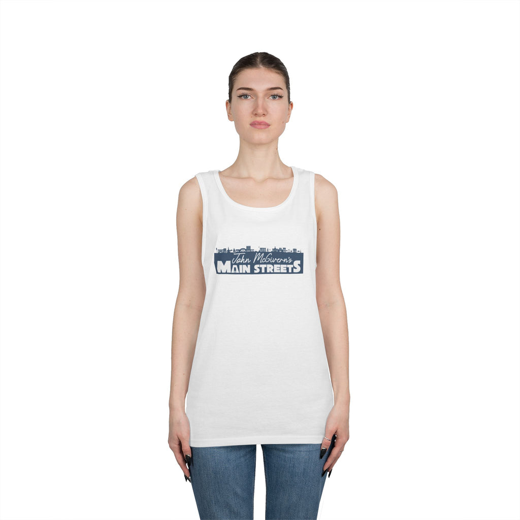 Main Streets Tank Top — City Skyline 'Take Me to Main Streets' Summer Tee