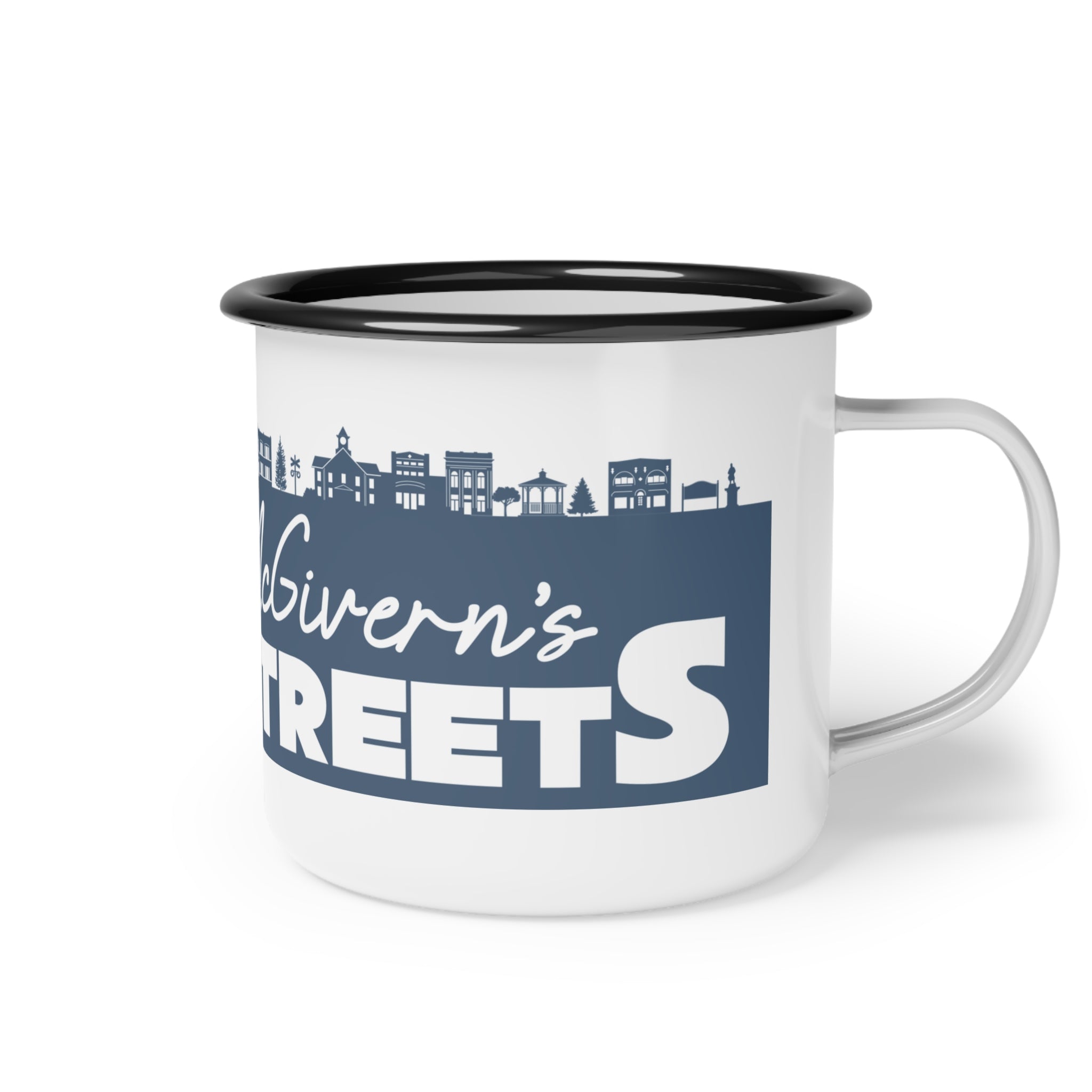 Main Streets Enamel Camp Cup Travel Mug