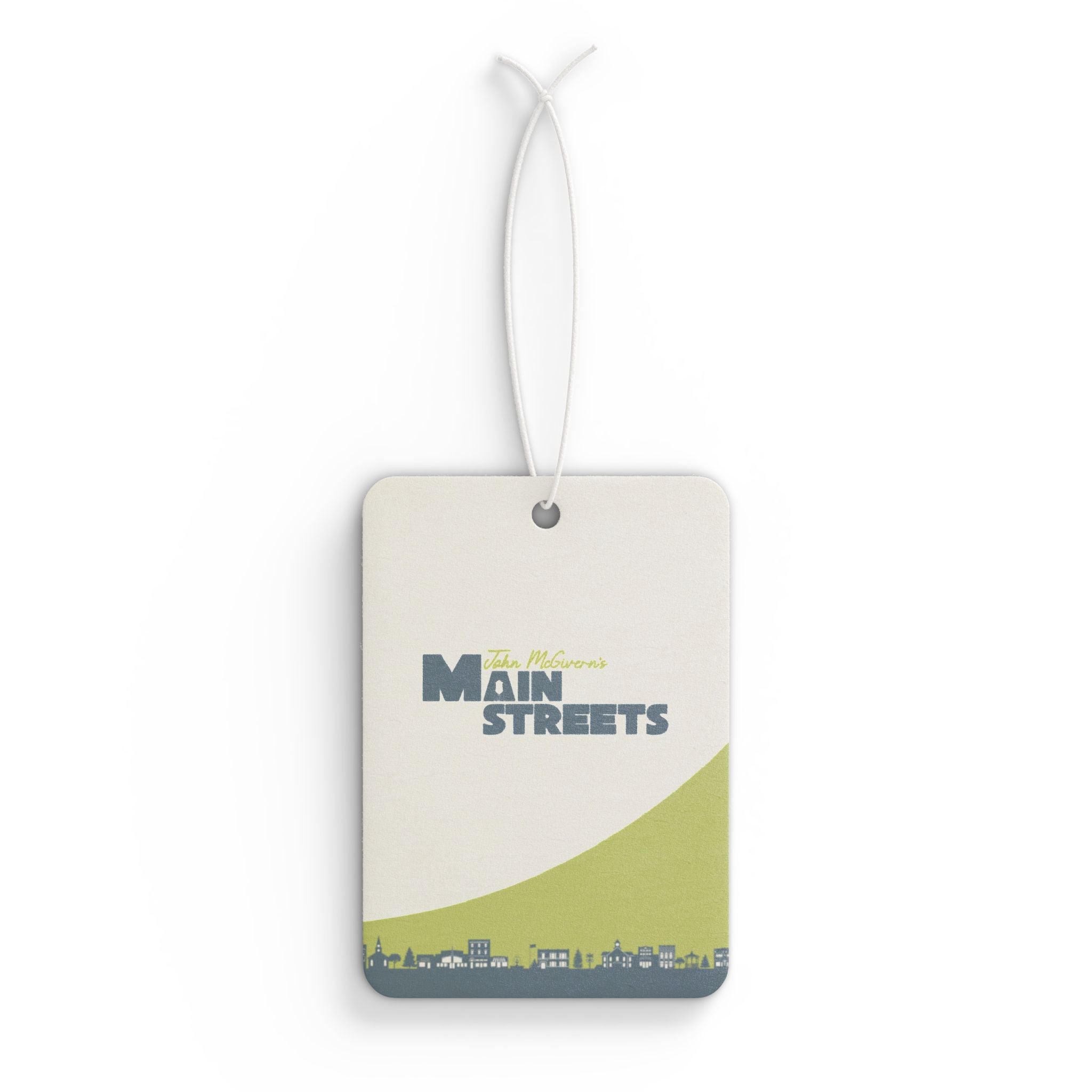 Main Streets Hanging Car Air Freshener