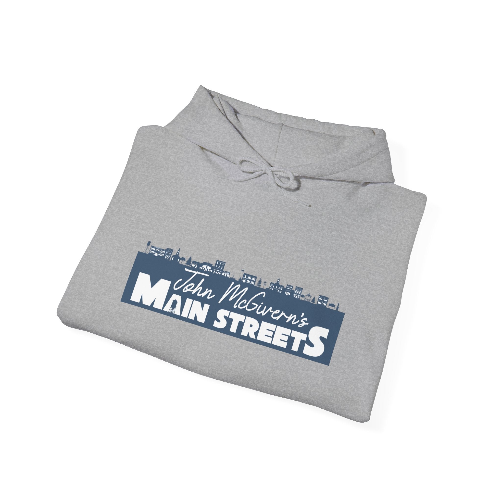 Main Streets Hoodie — Skyline Logo Hooded Sweatshirt