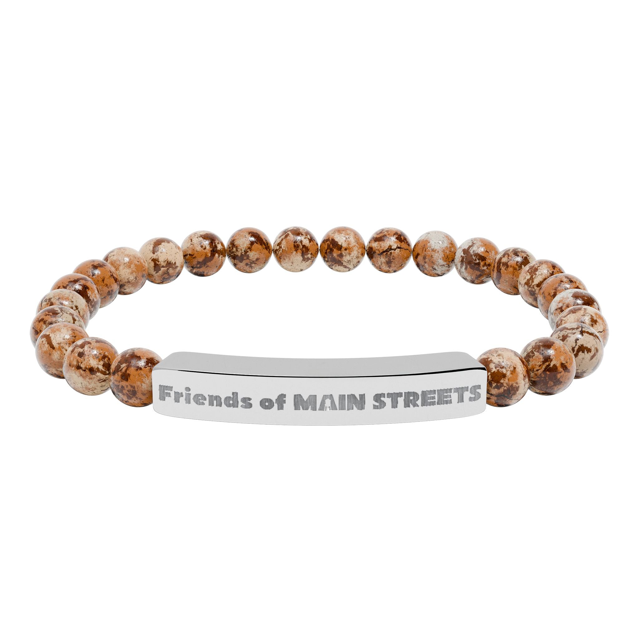 Friends Of Main Street Natural Stone Friendship Bracelet