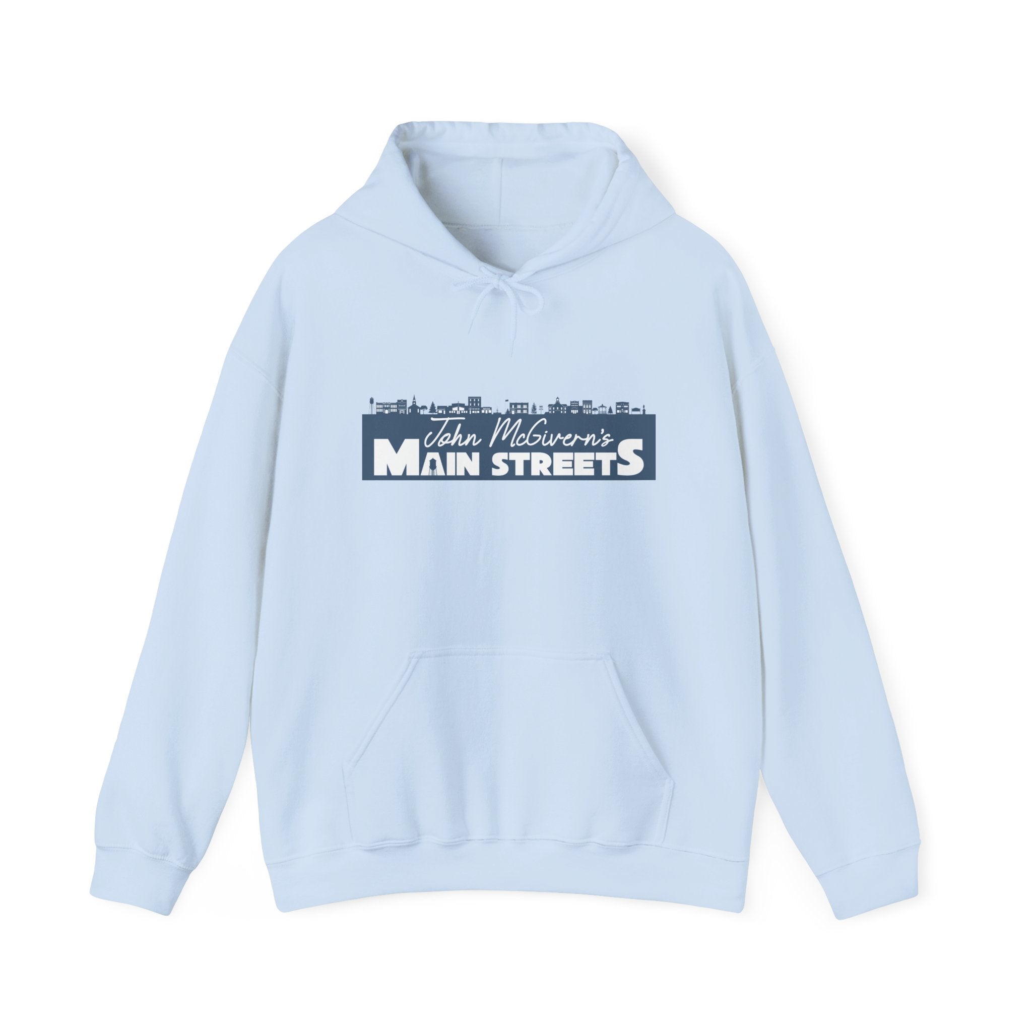 Main Streets Hoodie — Skyline Logo Hooded Sweatshirt