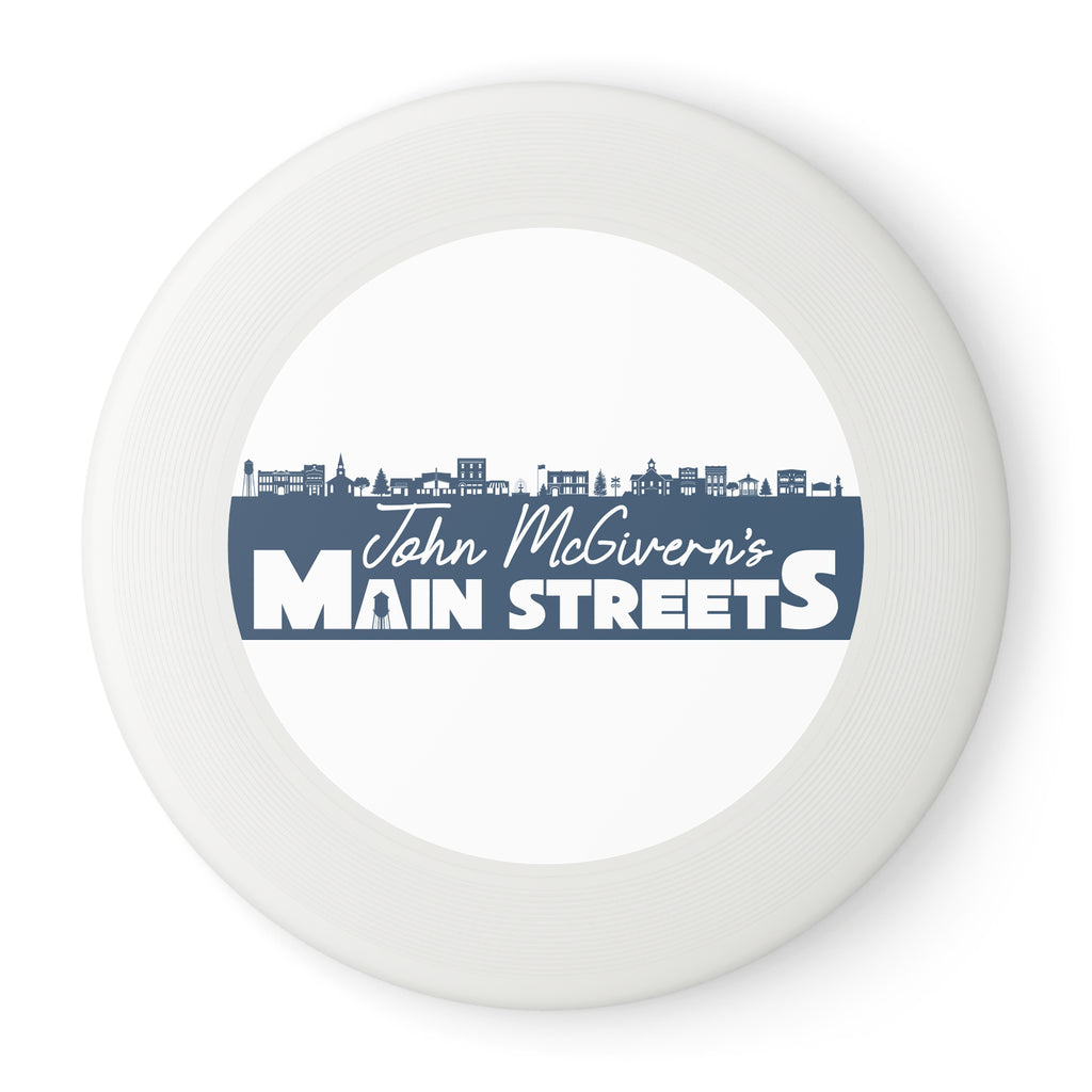 John McGivern's Main Streets Logo Disc Frisbee