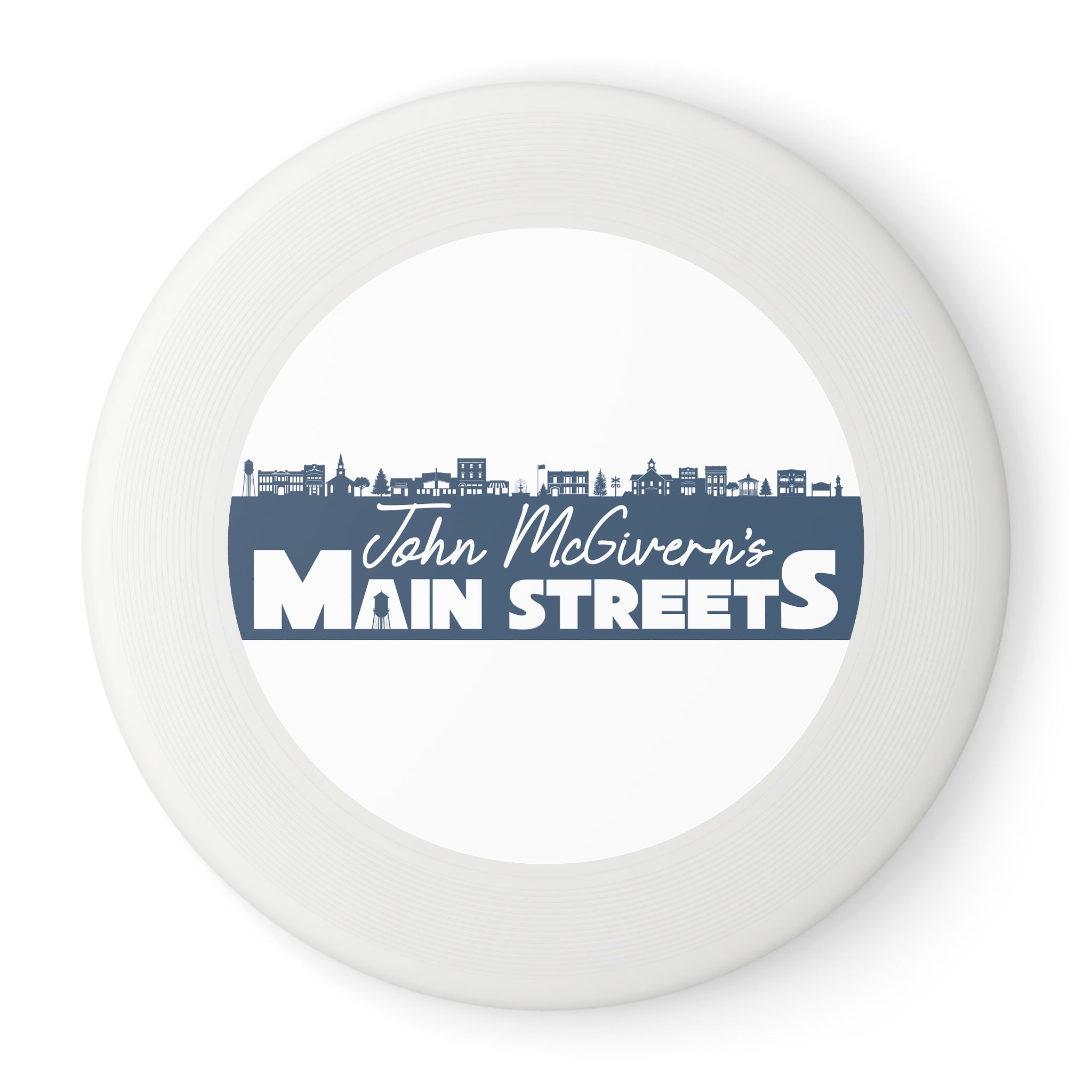 John McGivern's Main Streets Logo Disc Frisbee