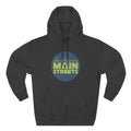 Circle Logo Three-Panel Fleece Hoodie