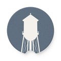 Car Coaster — Vintage Water Tower Soapstone Drink Holder