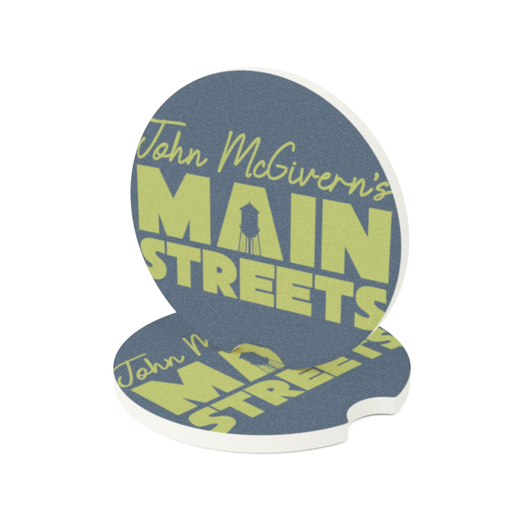 Car Coaster — "John McGivern's Main Streets" Soapstone Drink Holder