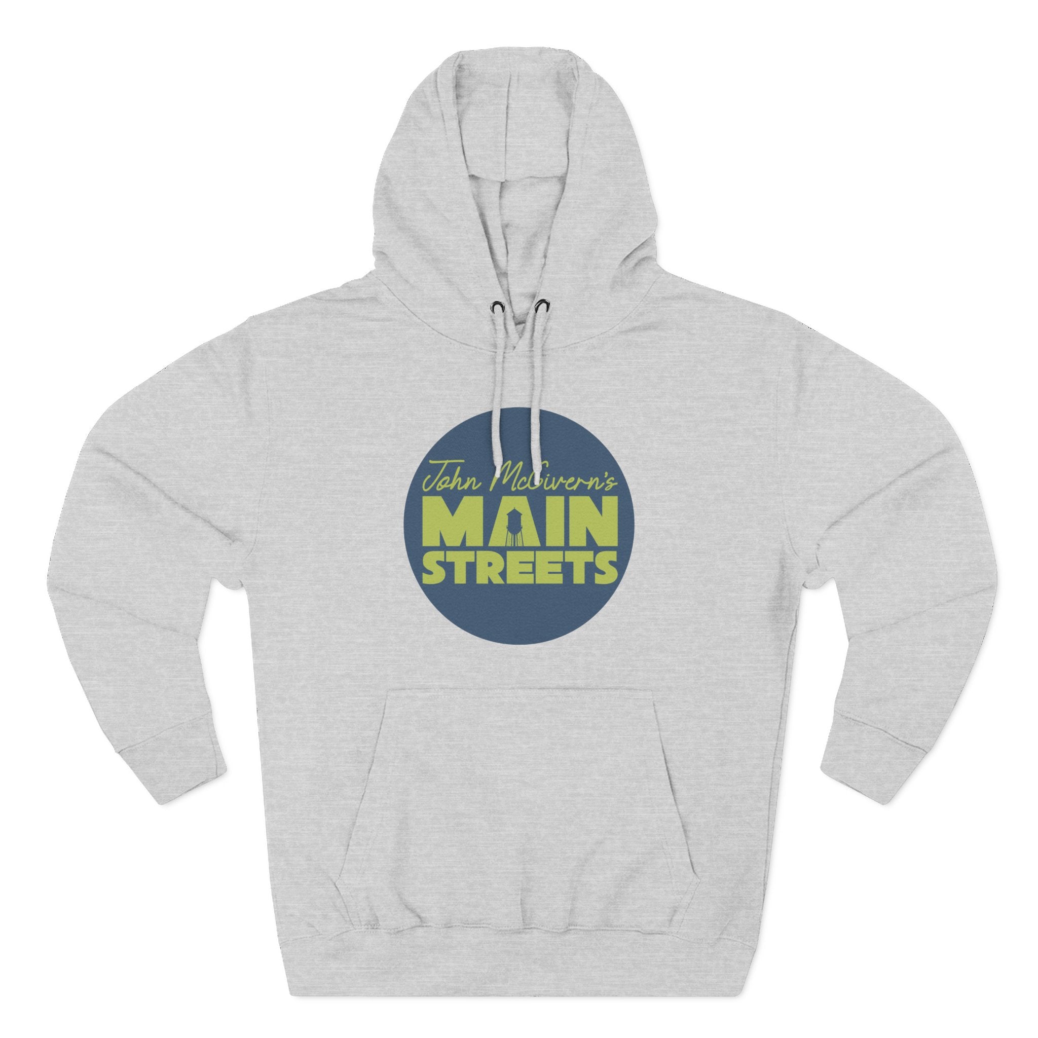 Circle Logo Three-Panel Fleece Hoodie