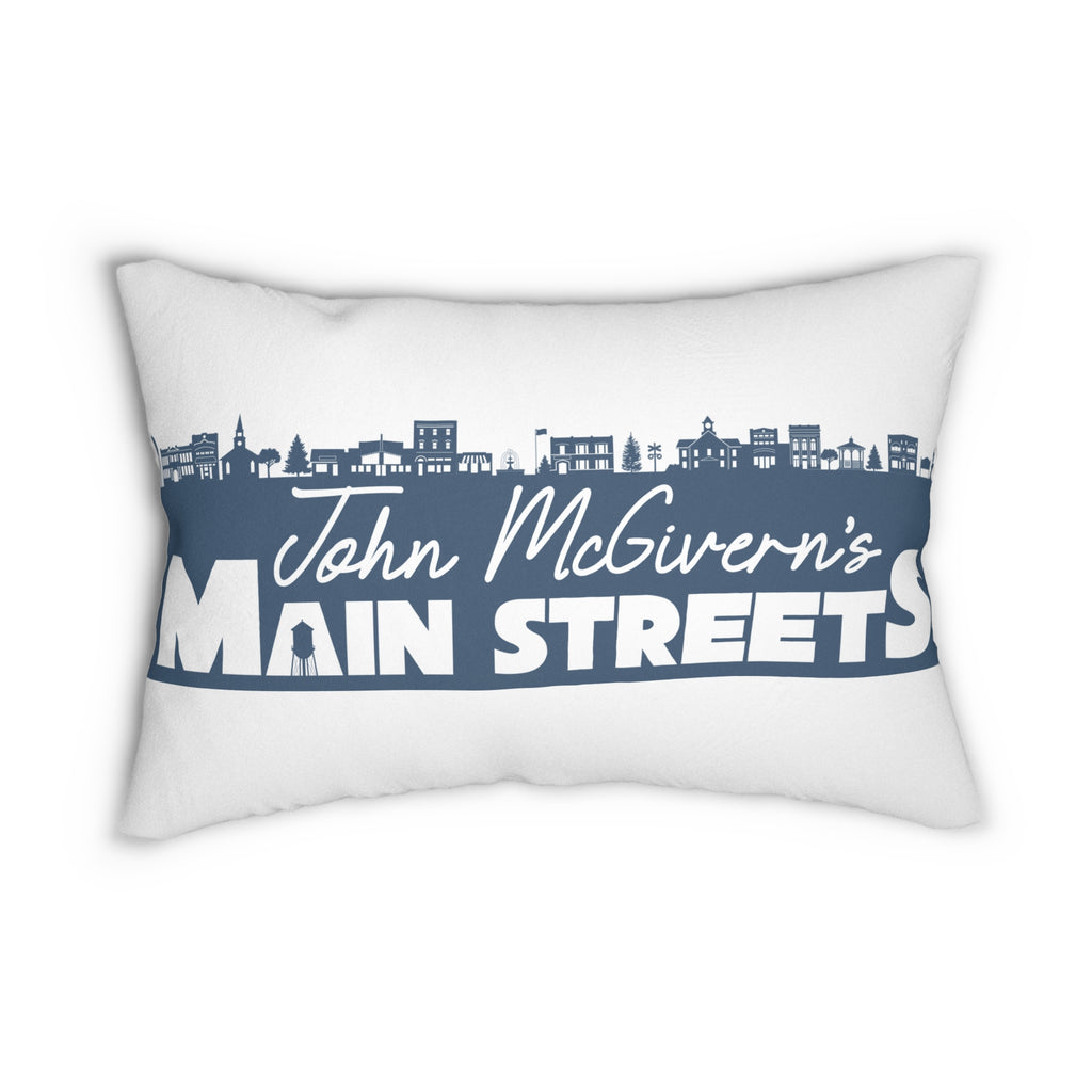 Spun Polyester Lumbar Pillow