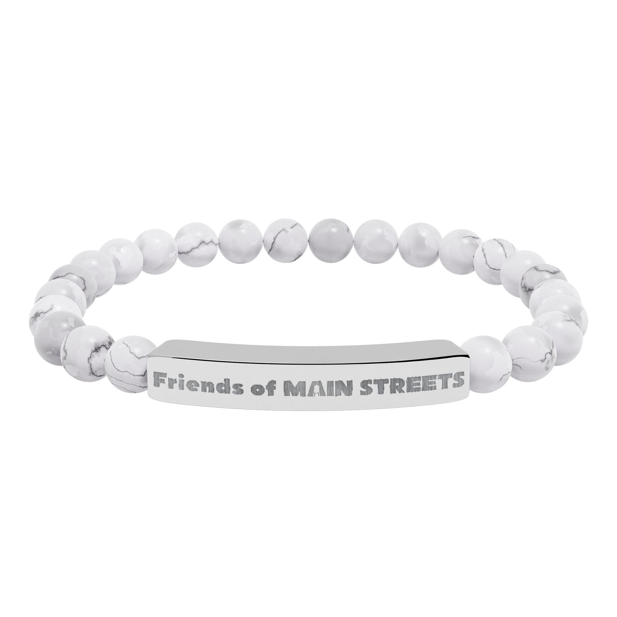 Friends Of Main Street Natural Stone Friendship Bracelet