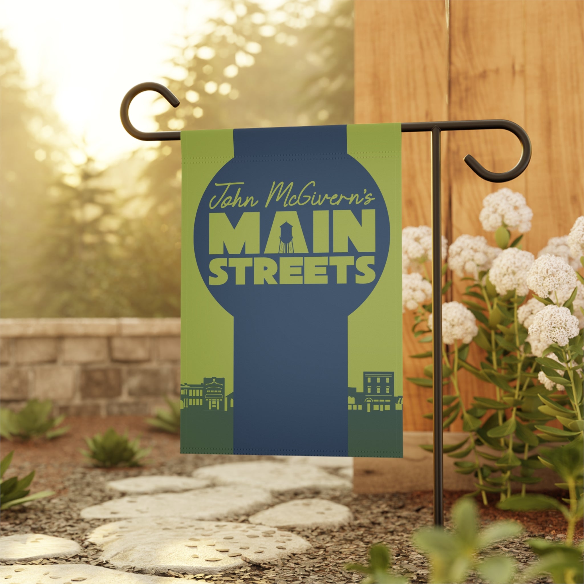 Main Streets Decorative Garden Flag House Banner