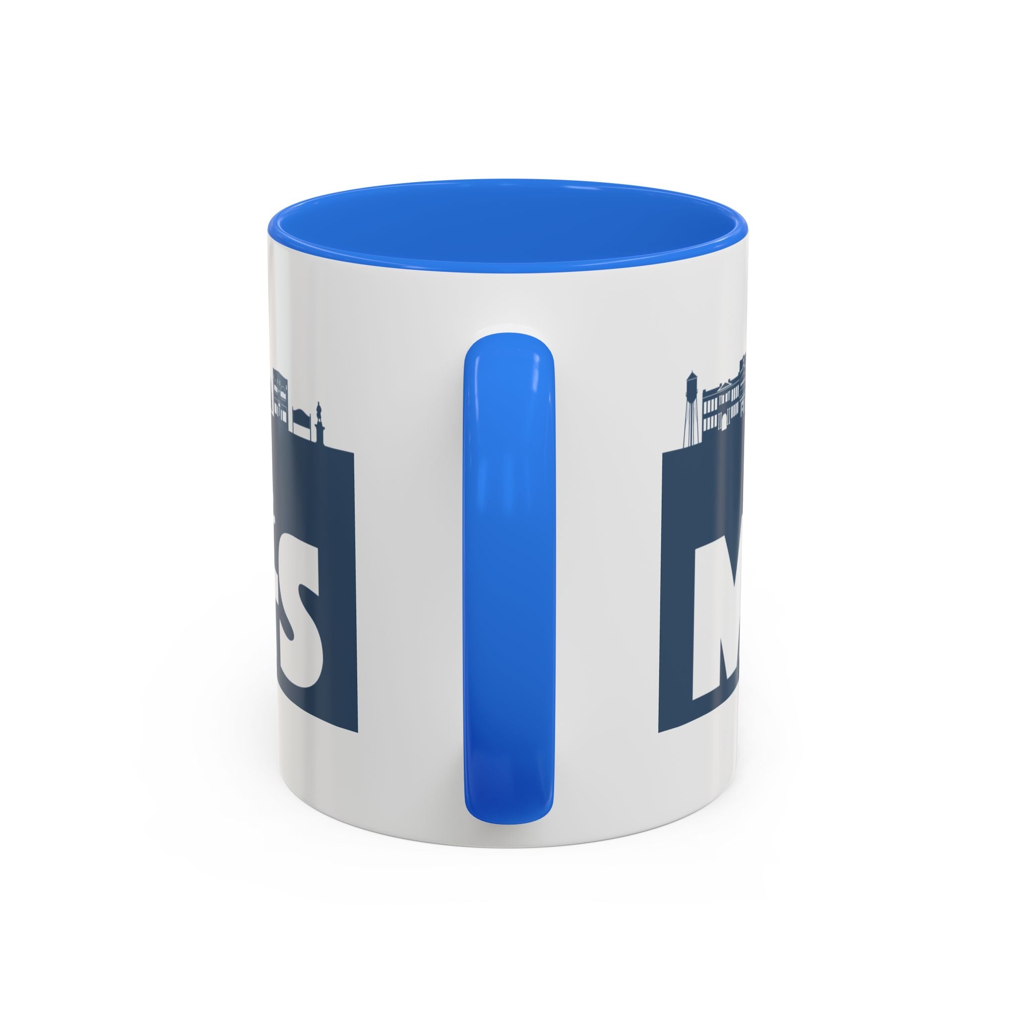 Personalized Main Street Coffee Mug — Custom Name Town Skyline 11/15oz